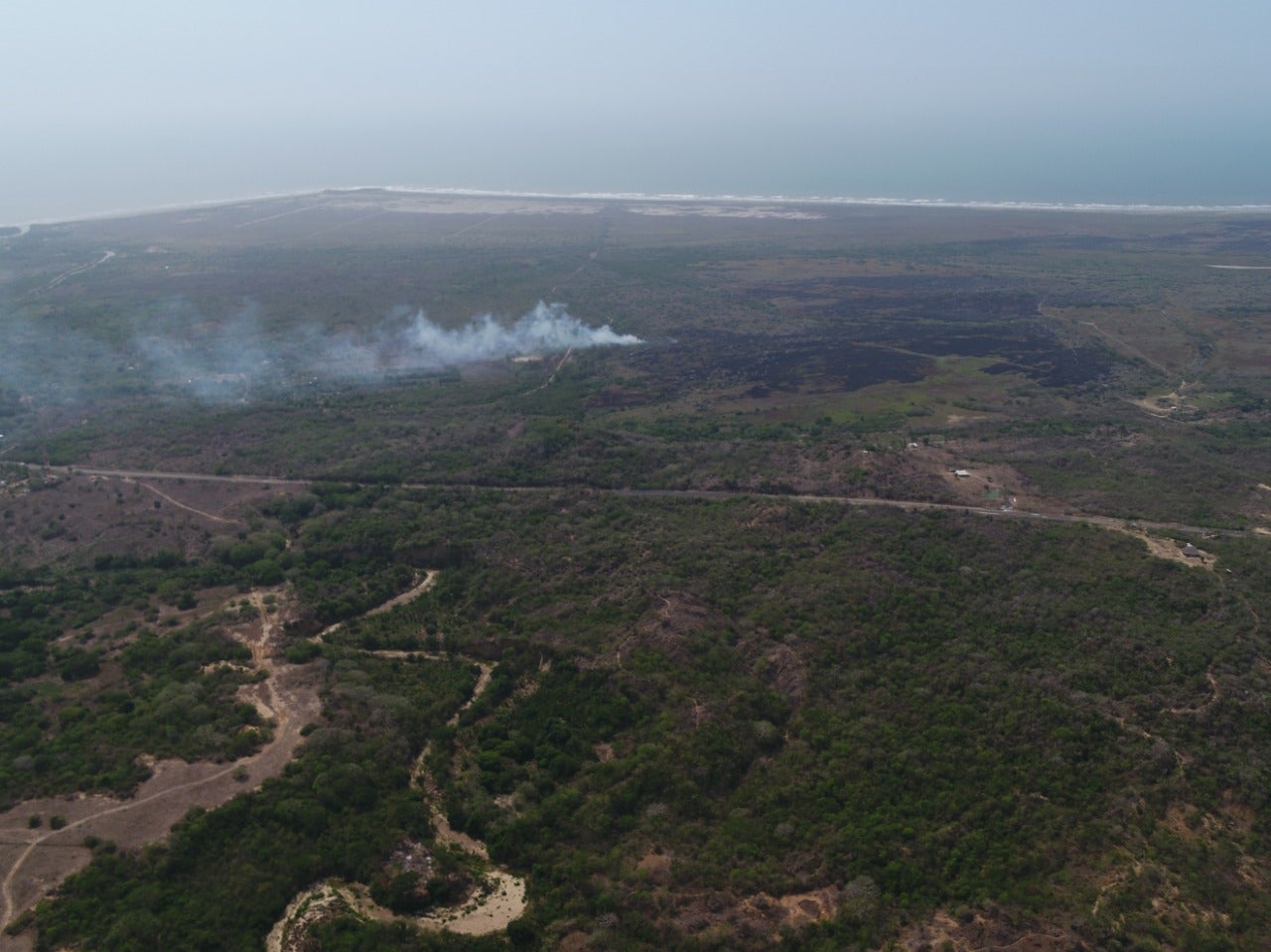 Humo blanco cubrió a Cartagena