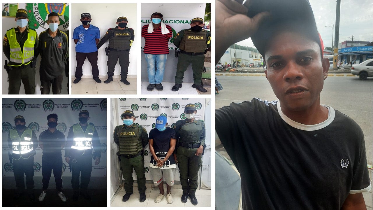 Fueron sorprendidos en callejeando