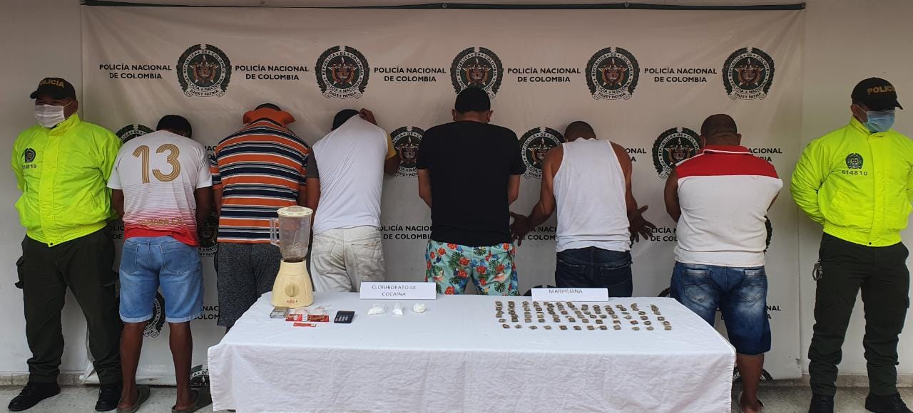 desarticulada la banda delincuencial los milagrosos en Ciénaga