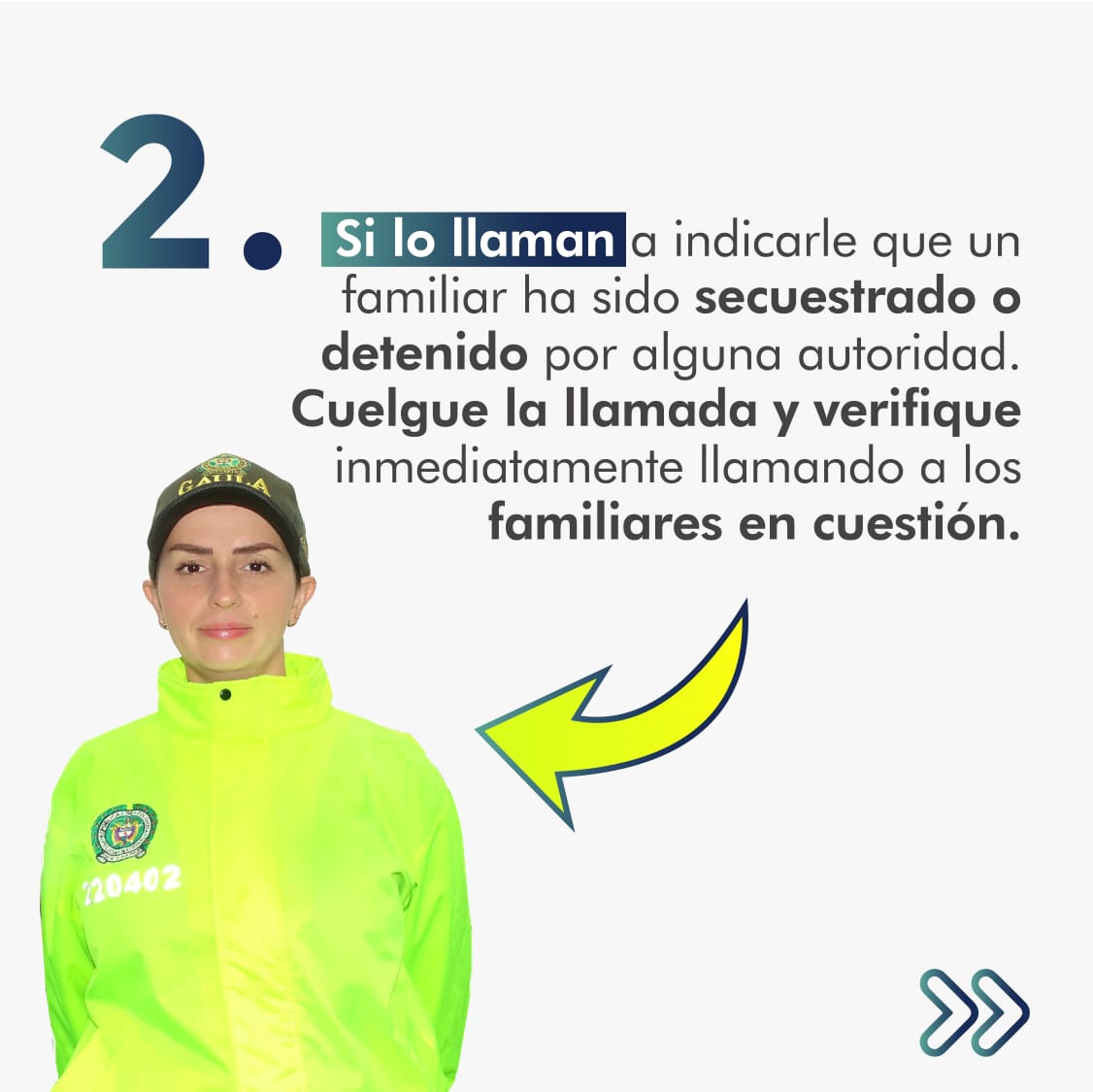 La invitación es a denuncia