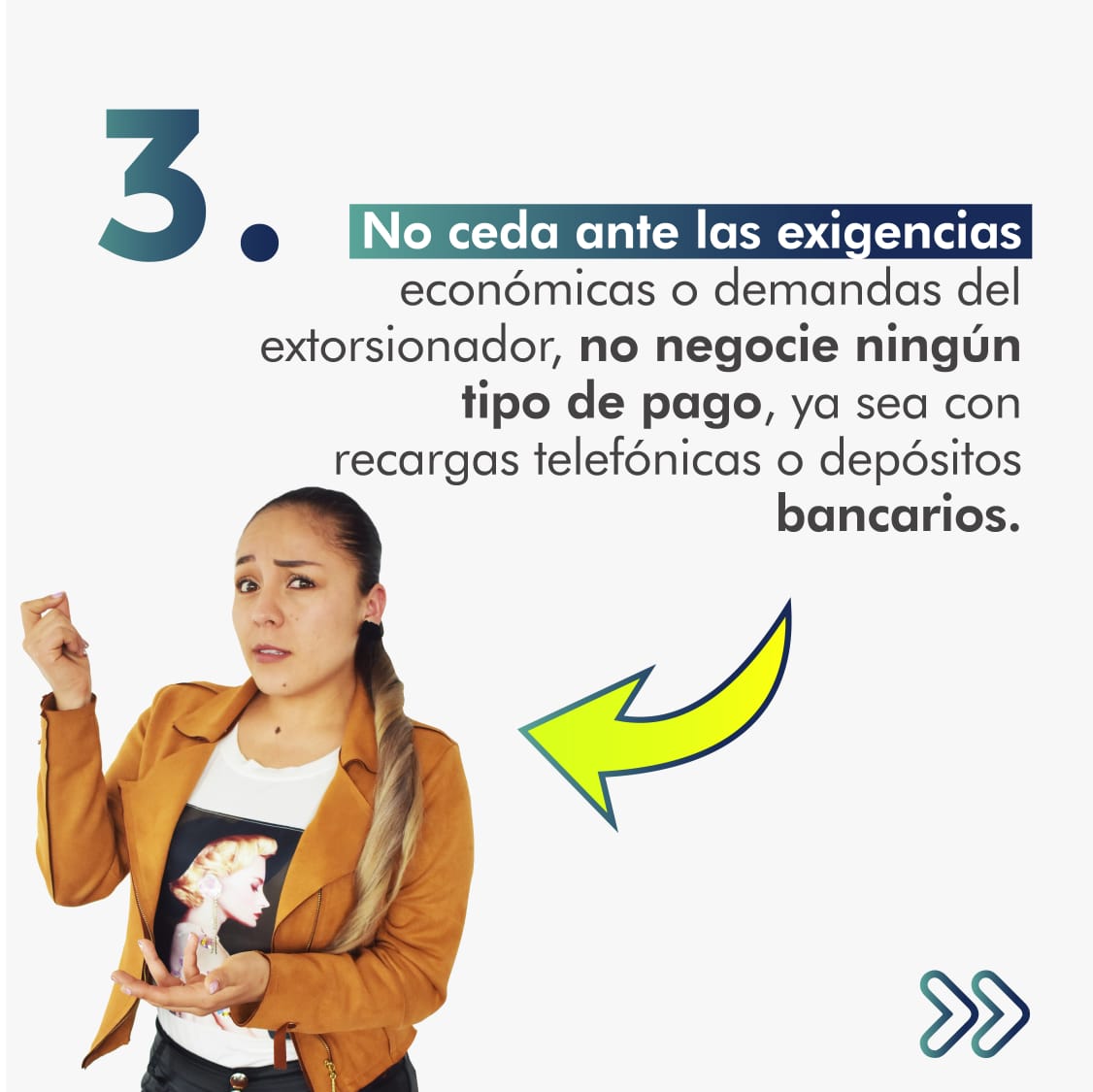 La invitación es a denunciar