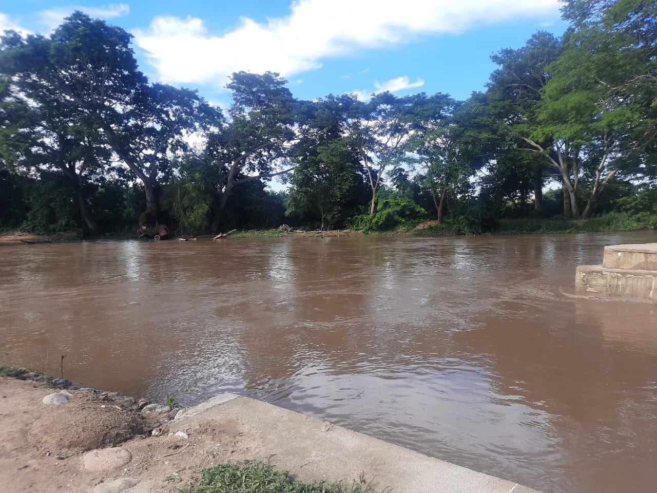El fin de semana hubo incertidumbre frente a un posible desbordamiento