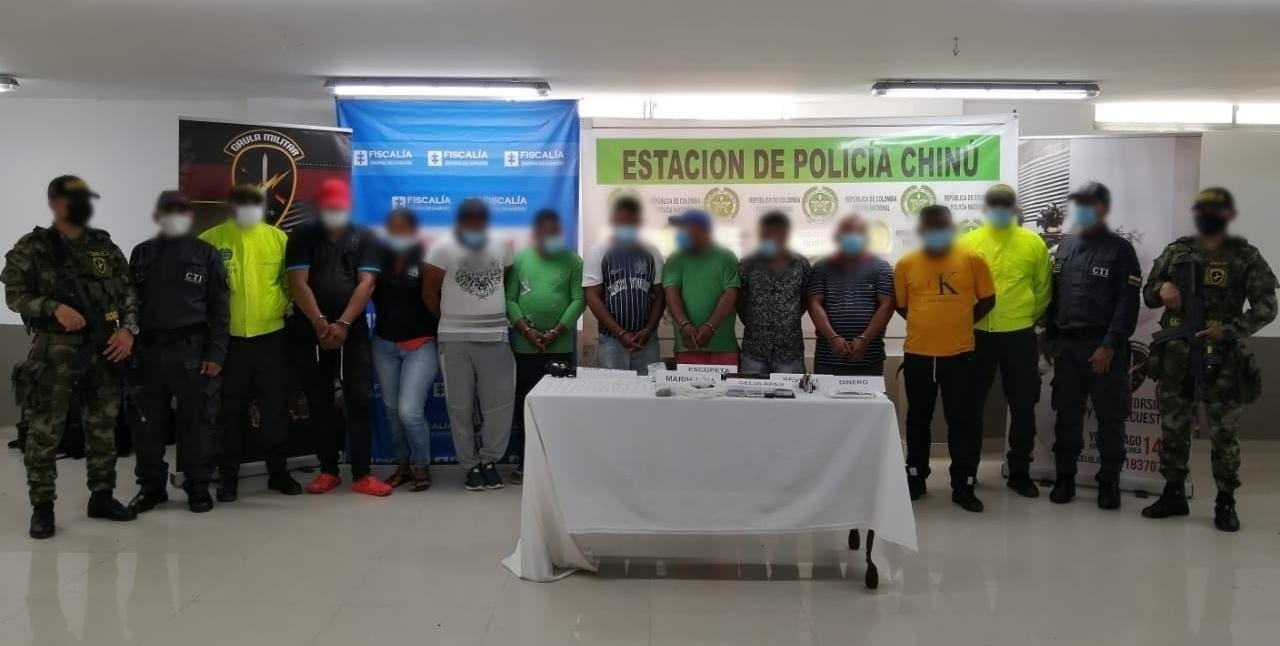 El procedmiento se cumplió en Tuchín y San Andrés