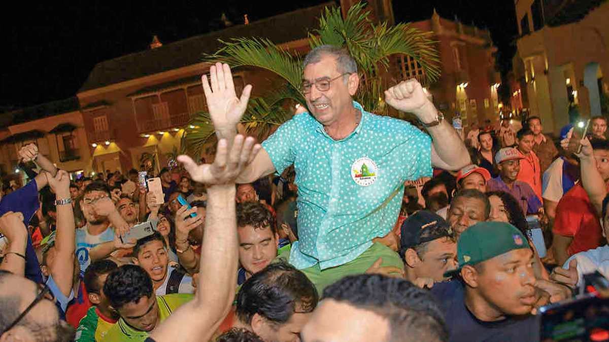Elección del alcalde William Dau en Cartagena