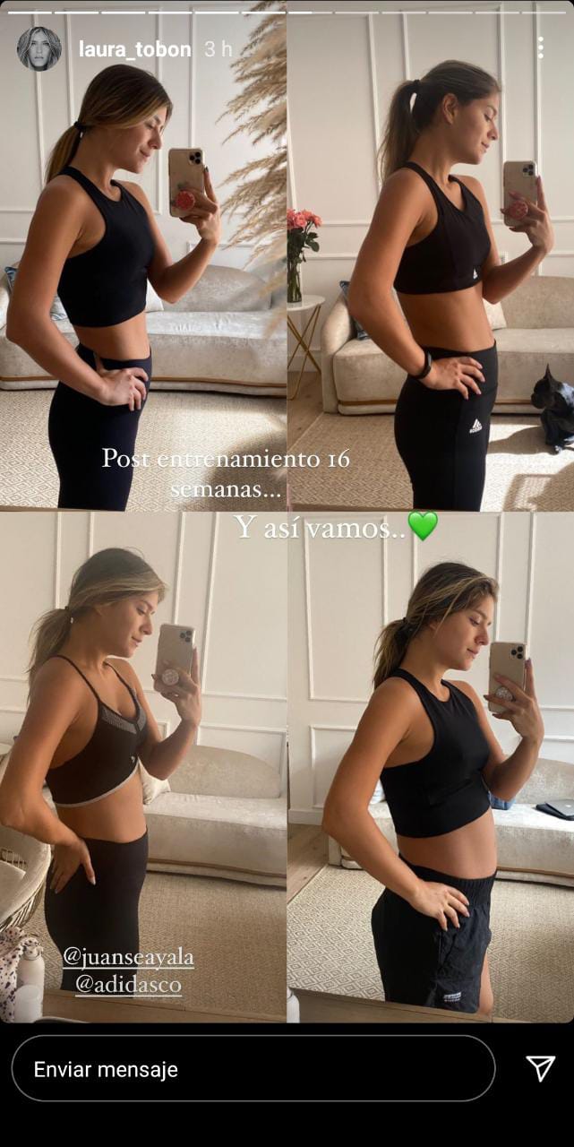 Laura Tobón- Historias de Instagram