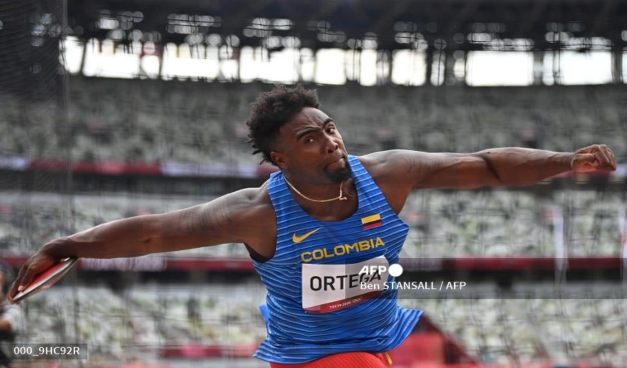 Mauricio Ortega en los Juegos Olímpicos de Tokio