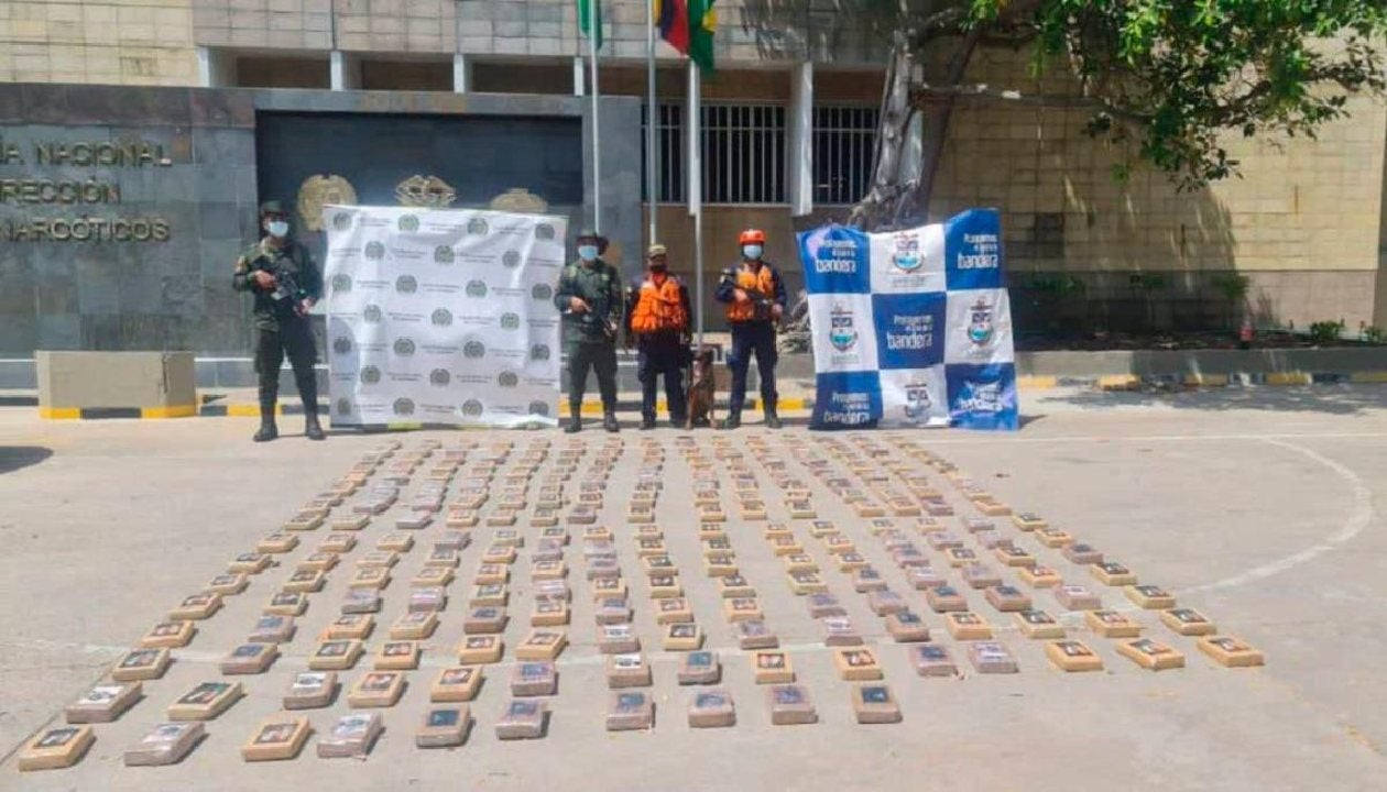 El canino antinarcóticos ‘Dina’ fue quien descubrió la droga