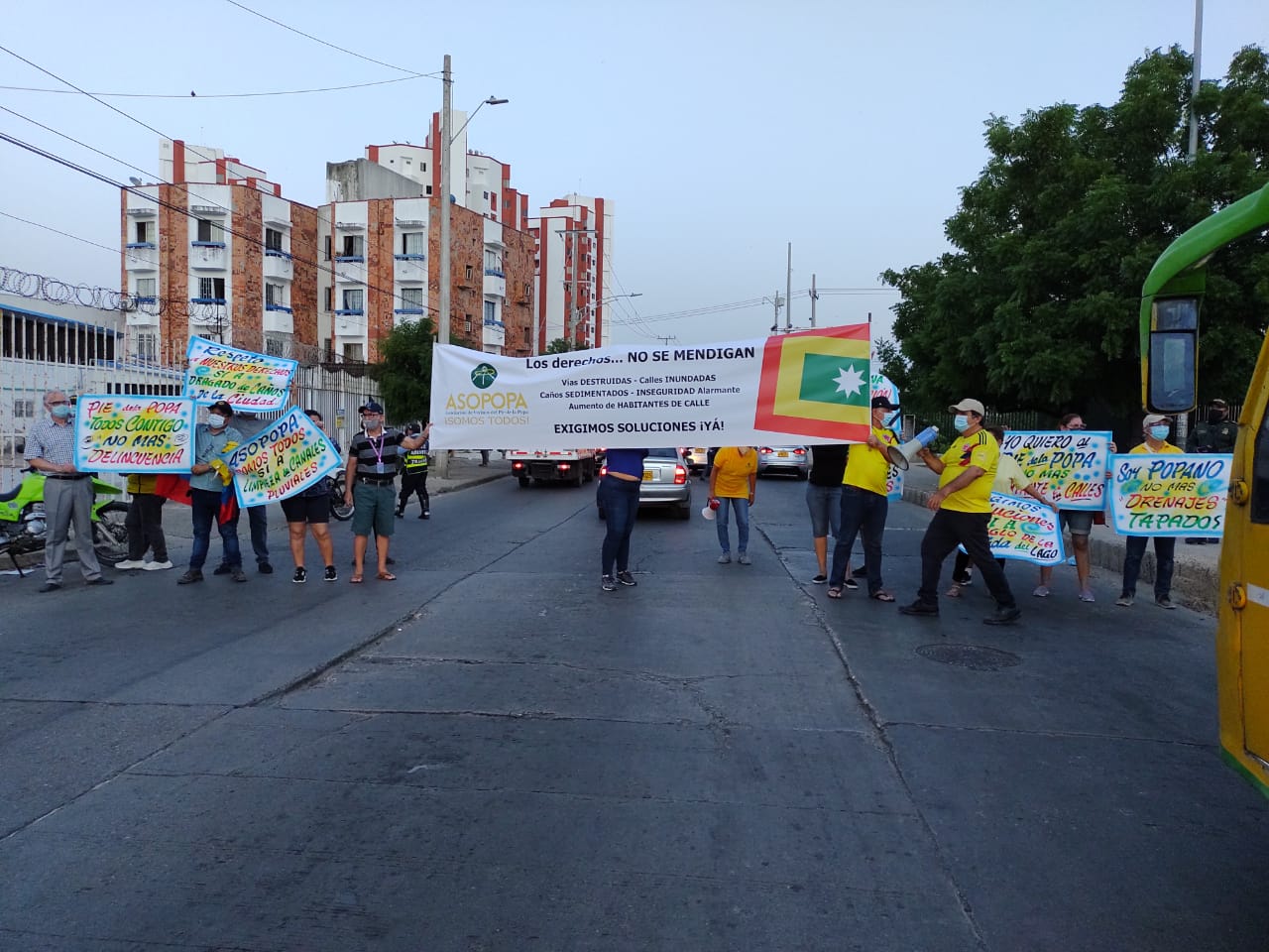 Asociación de Vecinos del barrio Pie de La Popa (Asopopa)