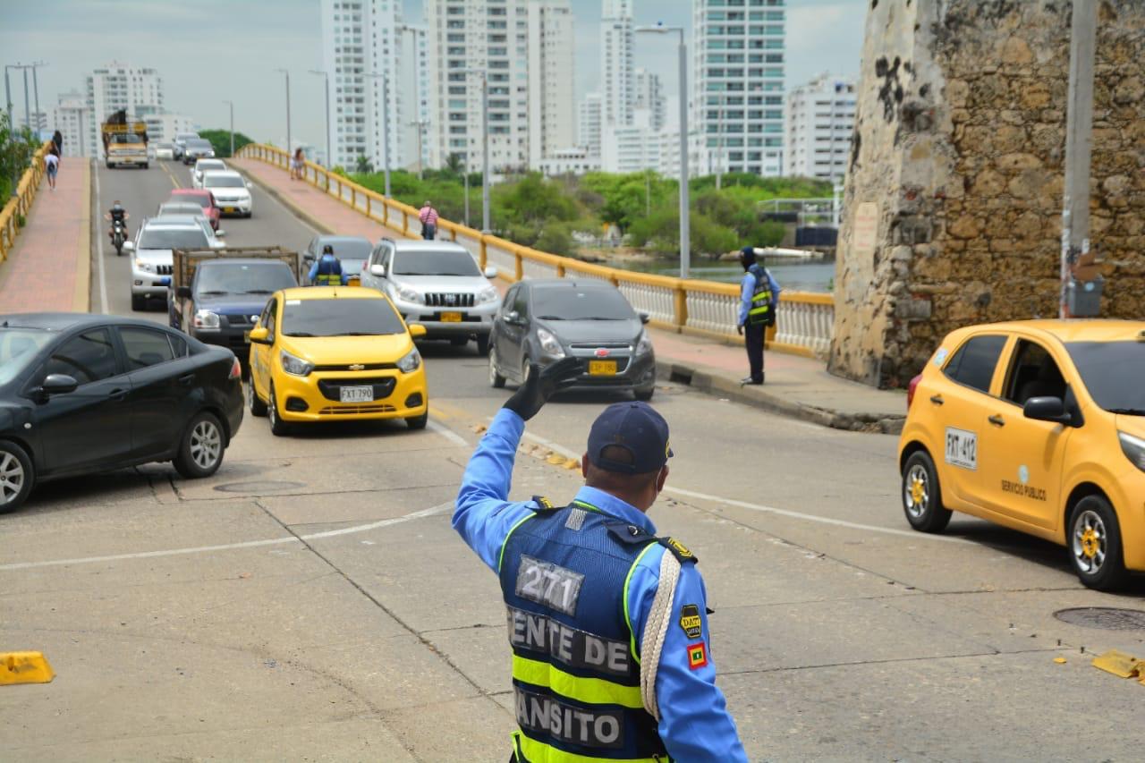 Movilidad en puente Las Palmas