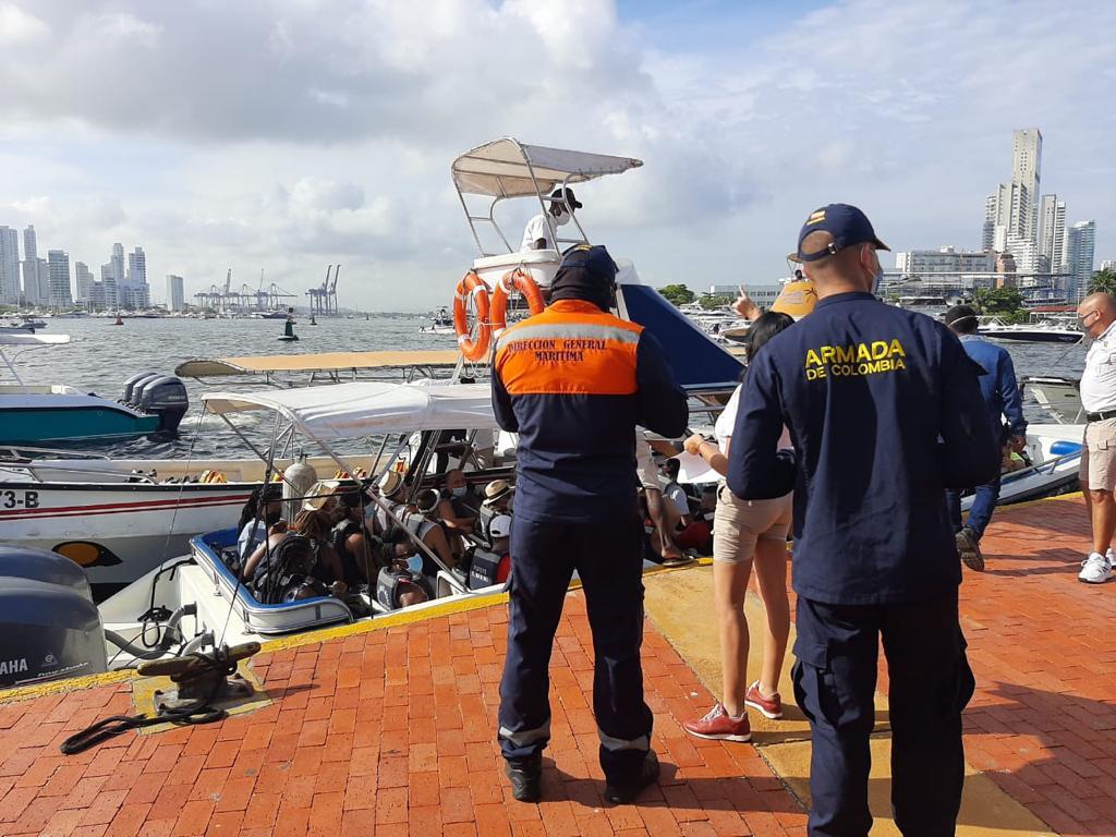 Más de 60.000 personas se movilizaron hacia las islas de Cartagena durante temporada vacacional