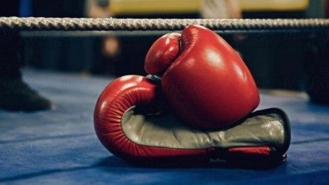 Pelea de boxeo
