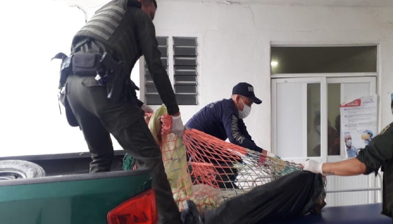 Fue llevado a la Morgue de Medicina Legal