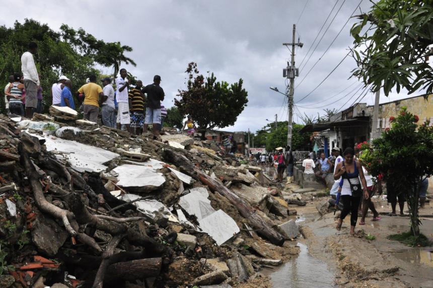 Zona de desastre de San Francisco