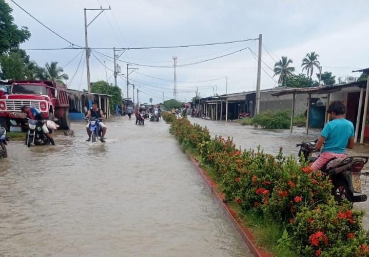 Rio Cauca desbordado