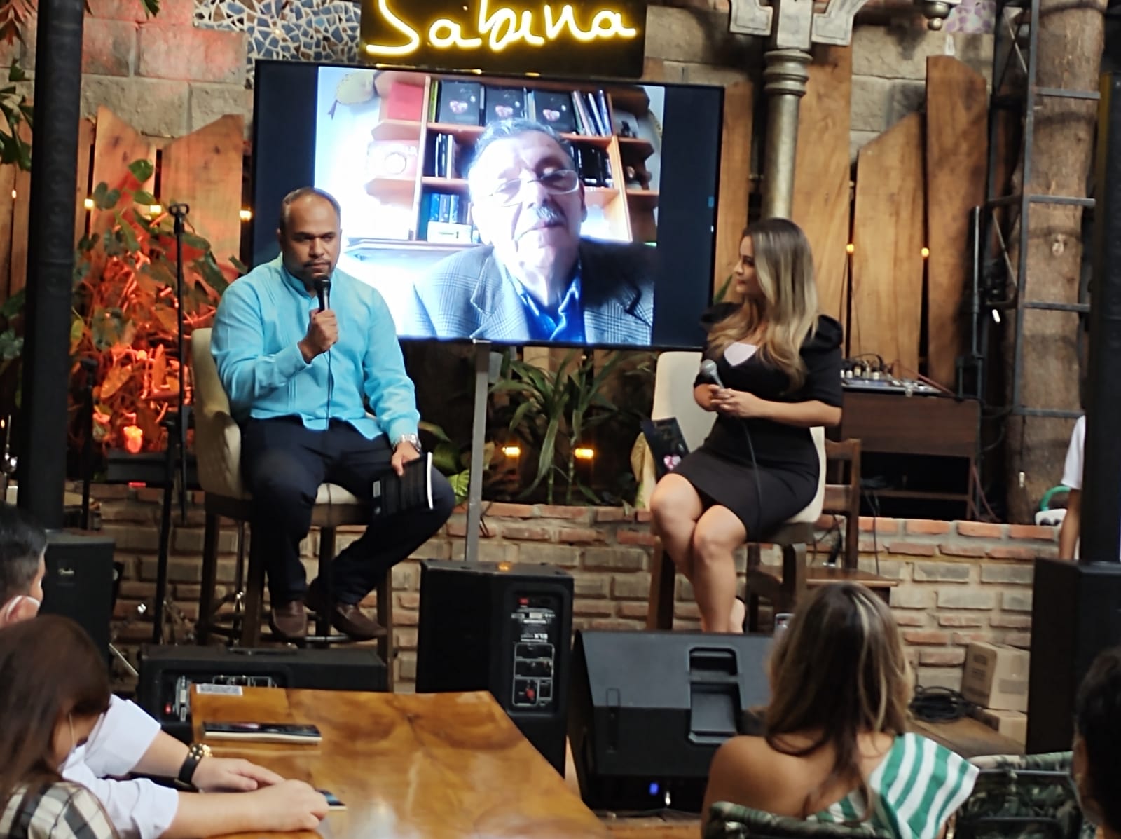 Encuentro desarrollado durante Filbo 2021, de manera descentralizada en Barranquilla.