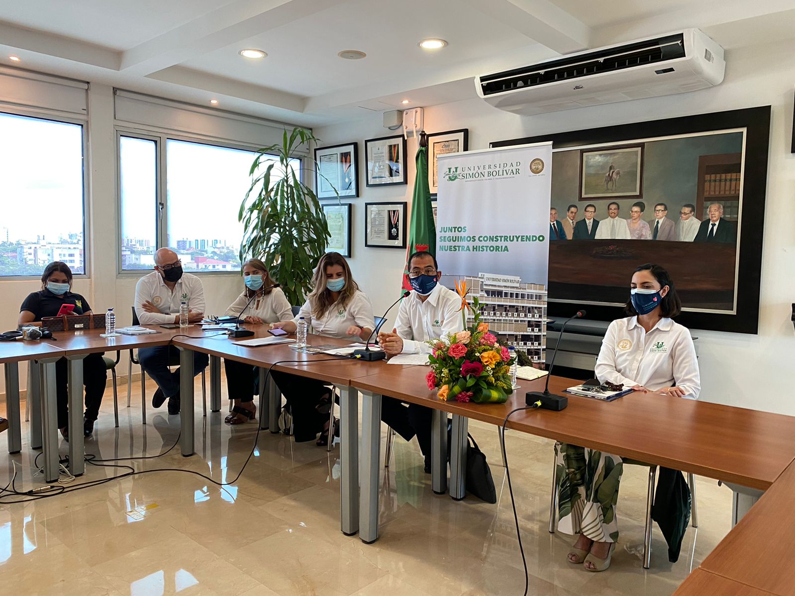 José Consuegra, rector de la Universidad Simón Bolívar.