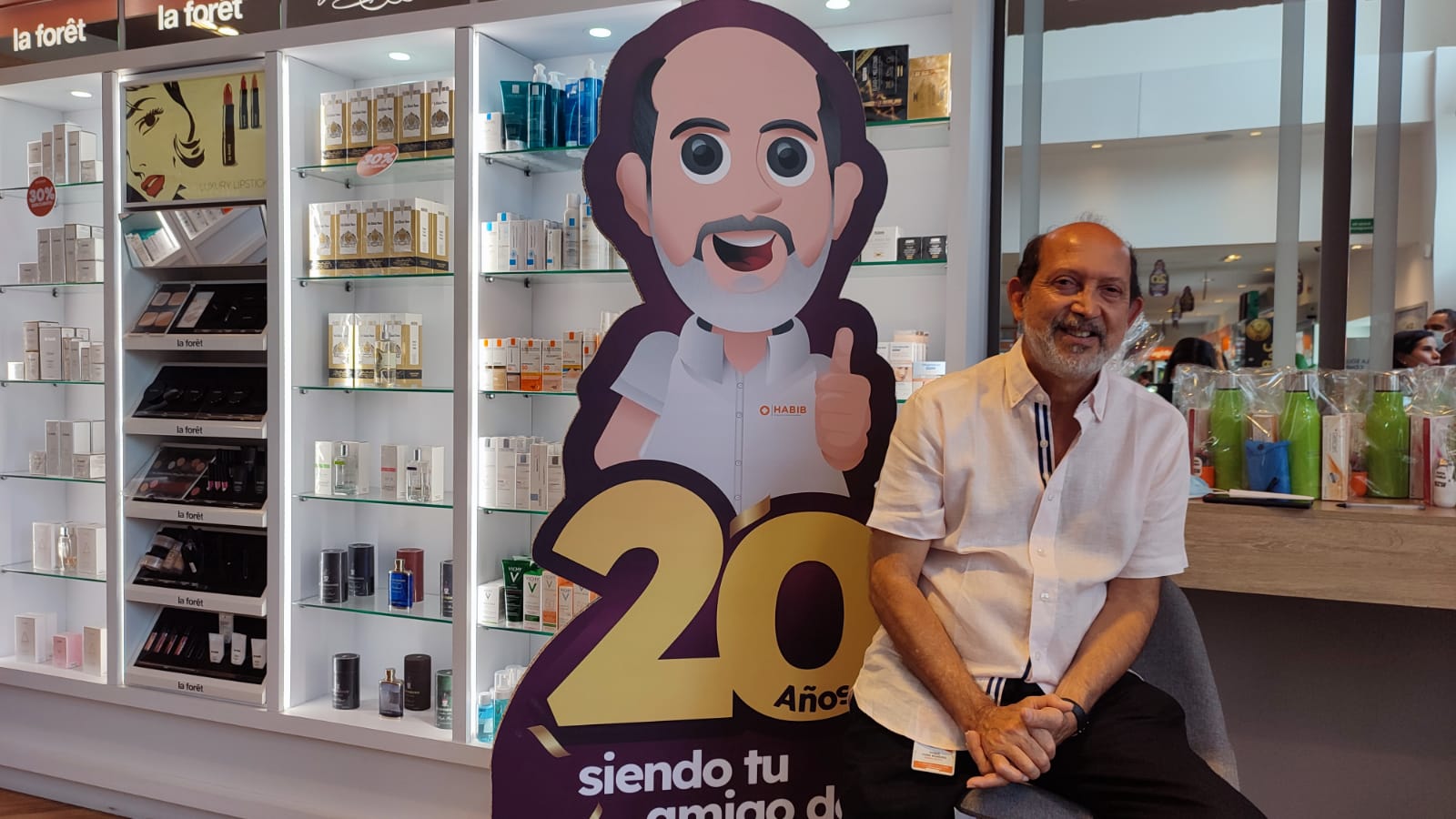 Habib Cure, propietario de Droguerías Habib.