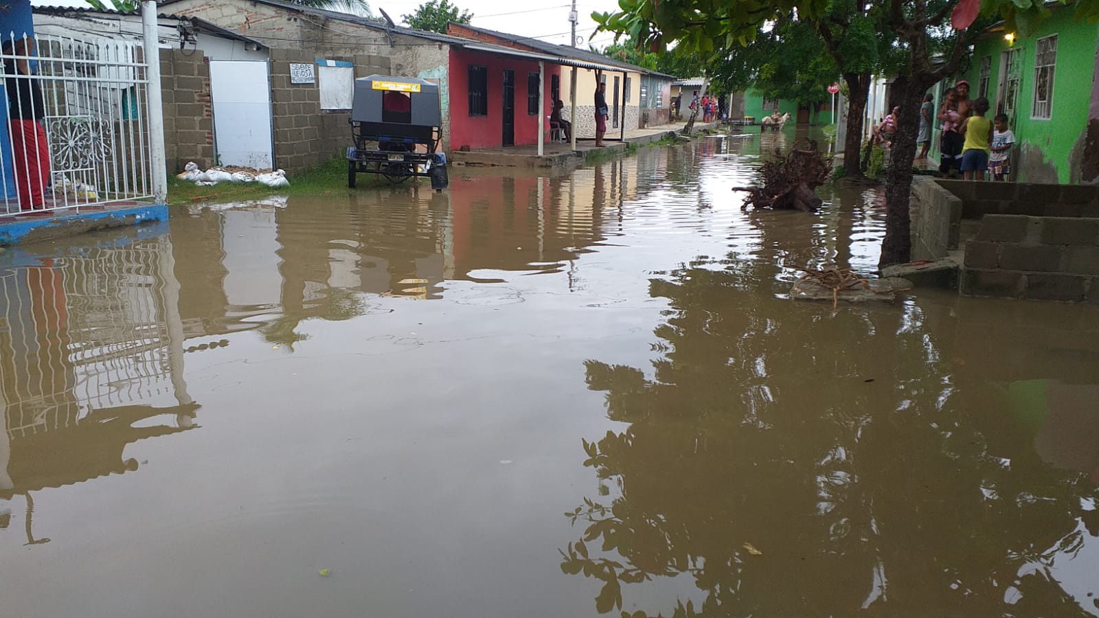 Afectaciones por lluvias.