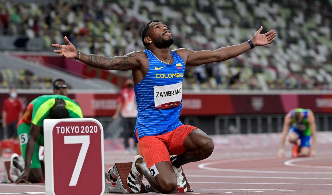 Anthony Zambrano, atleta colombiano