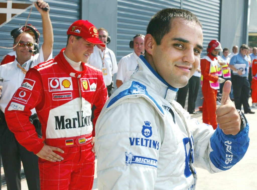 Juan Pablo Montoya, noticias Fórmula 1, Michael Schumacher