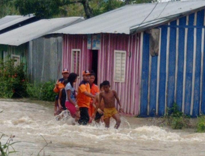 Lluvias generan emergencia en Bolívar