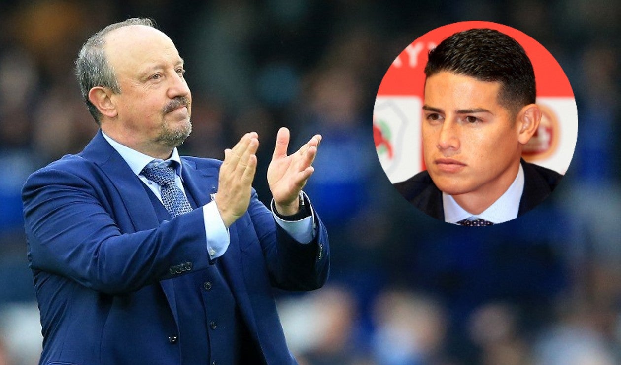 James y Rafa Benítez