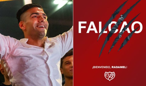 Número de Falcao en el Rayo Vallecano