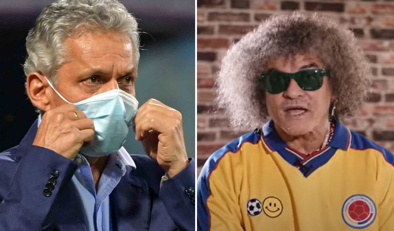 Reinaldo Rueda y el 'Pibe' Valderrama