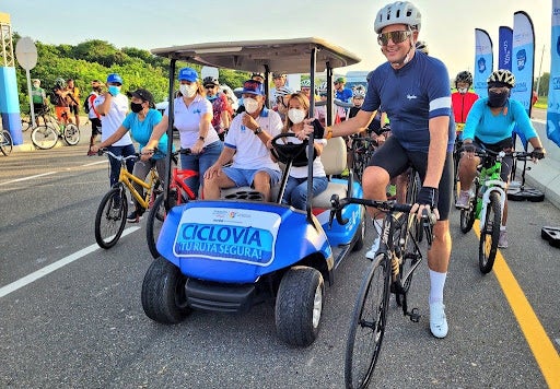 Ruta Costera inauguró ciclovía segura en Atlántico con 30 kms de la vía Circunvalar