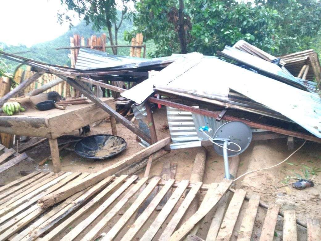 Decenas de familias afectadas