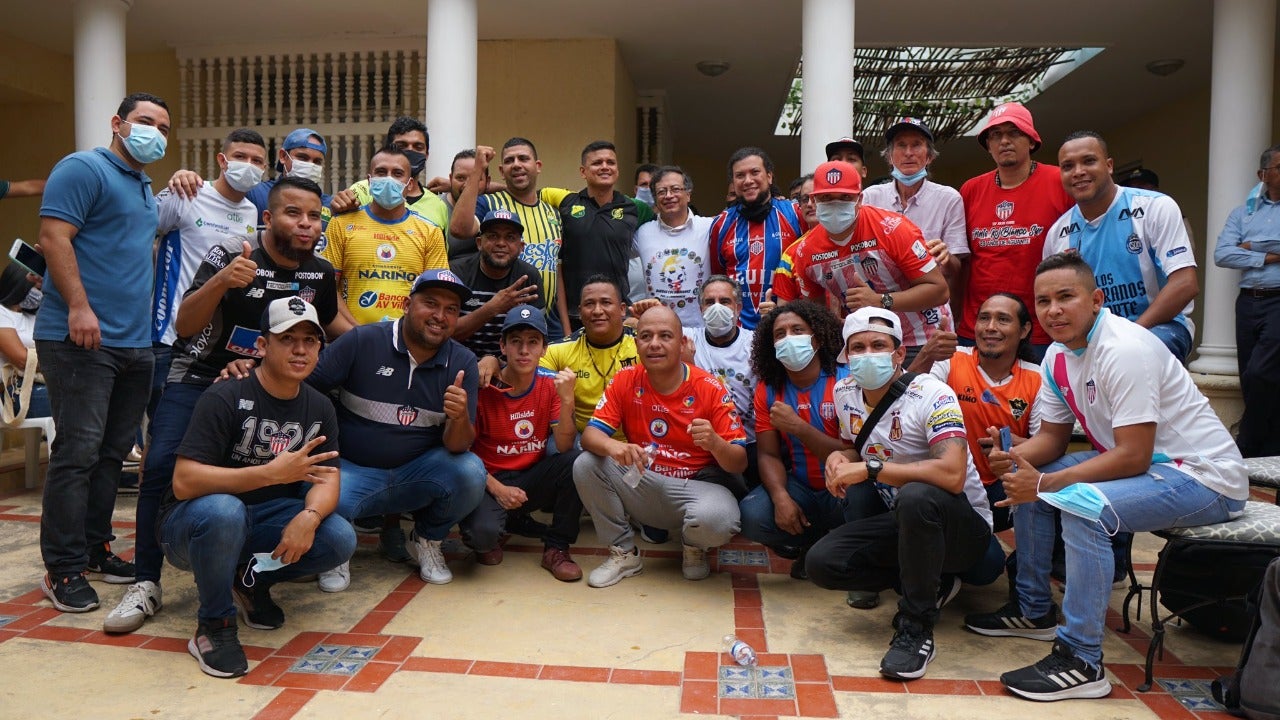 Jóvenes barristas de todo el país viajaron a Barranquilla para presentar el proyecto de ley.