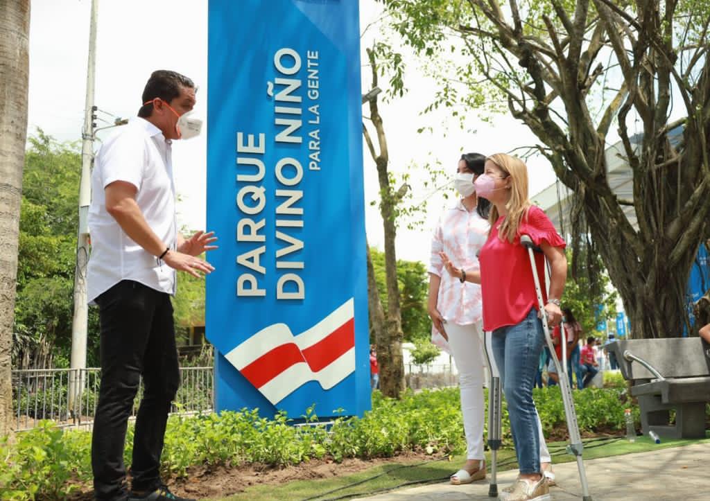 ¡Volvió la esperanza! Gobernación del Atlántico inauguró parque Divino Niño en Sabanalarga