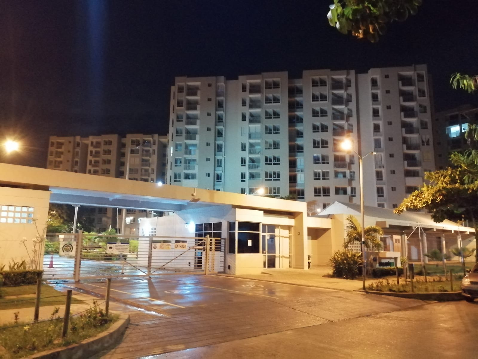 Lugar donde se registró el fatídico hecho