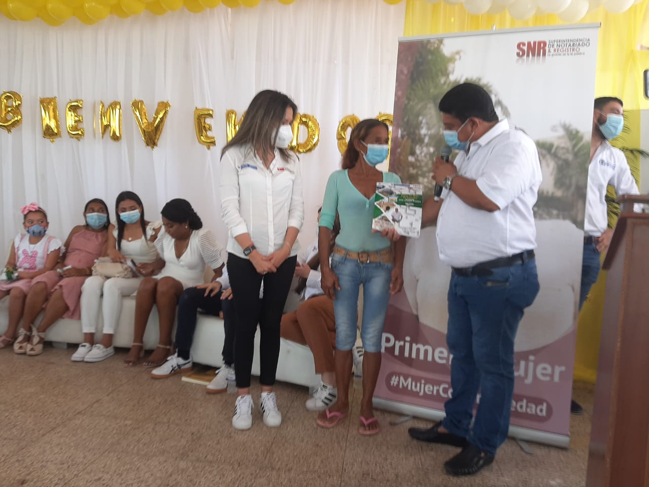 cerca de 1300 familias, se beneficiaron con legalización de predios en el municipio de Sitionuevo