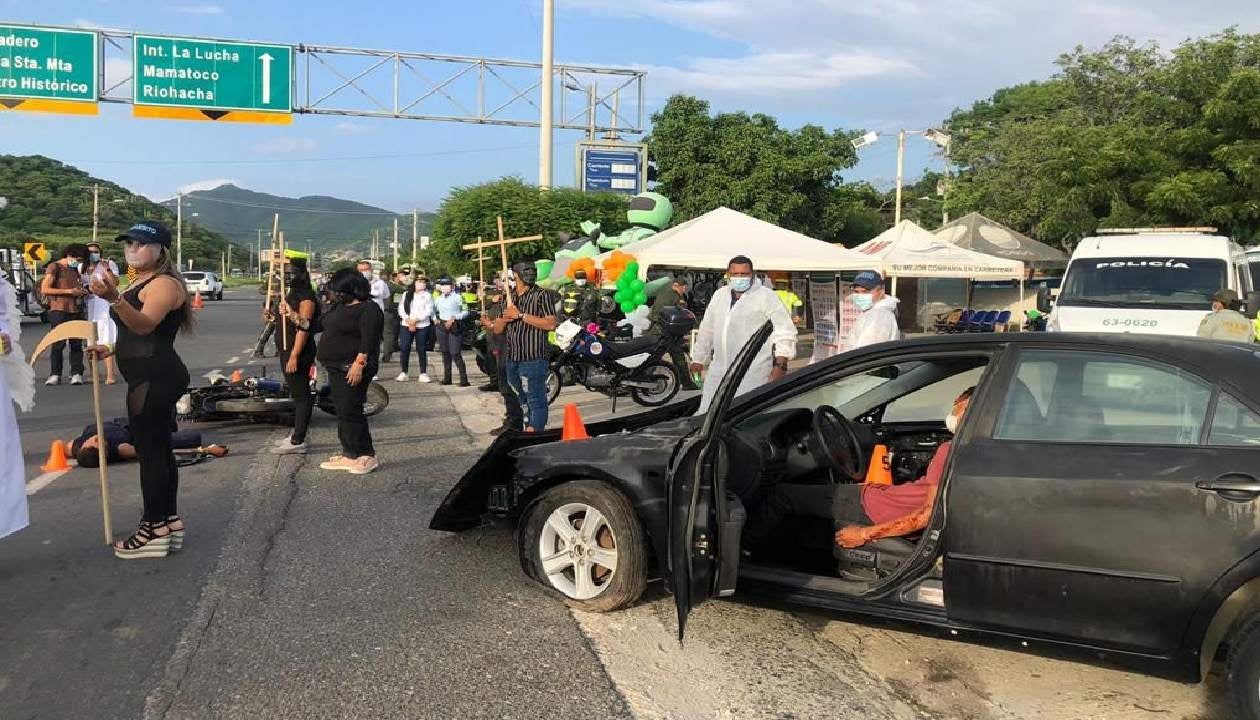 Novedosa campaña de prevención vial