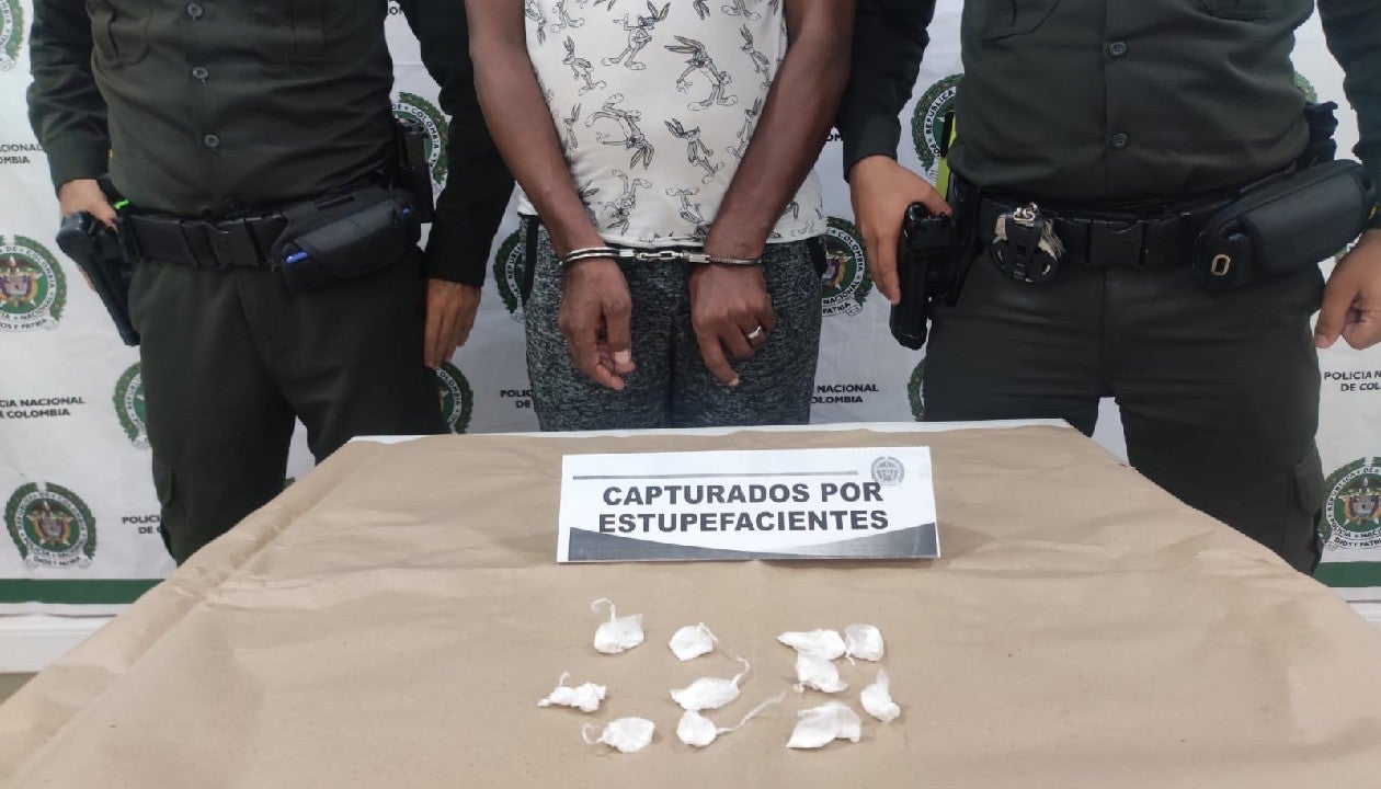 Los cuatro capturados quedaron en manos de la Fiscalía