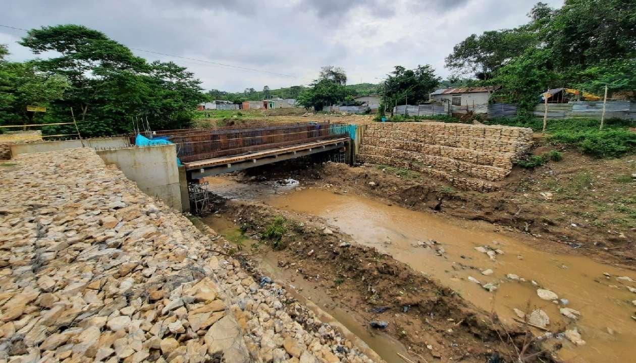 Avanzan en un 65% y tiene un componente de conservación ambiental importante para este cauce.