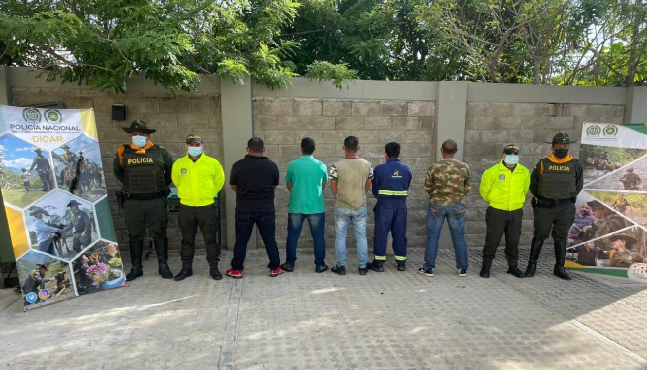 Cinco capturas fueron en Cartagena y una en Cúcuta
