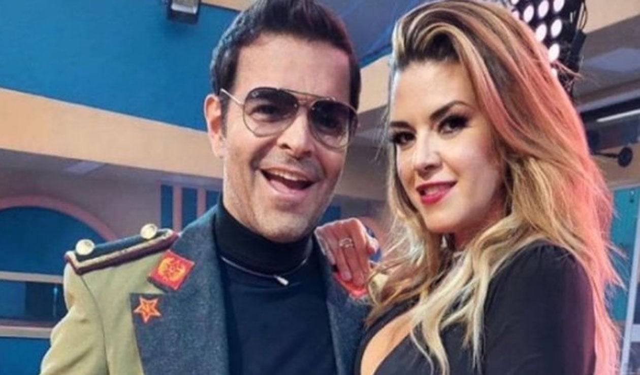 Alicia Machado y Pablo Montero