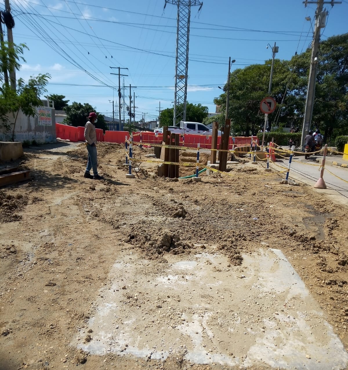 Trabajos de aguas de Cartagena