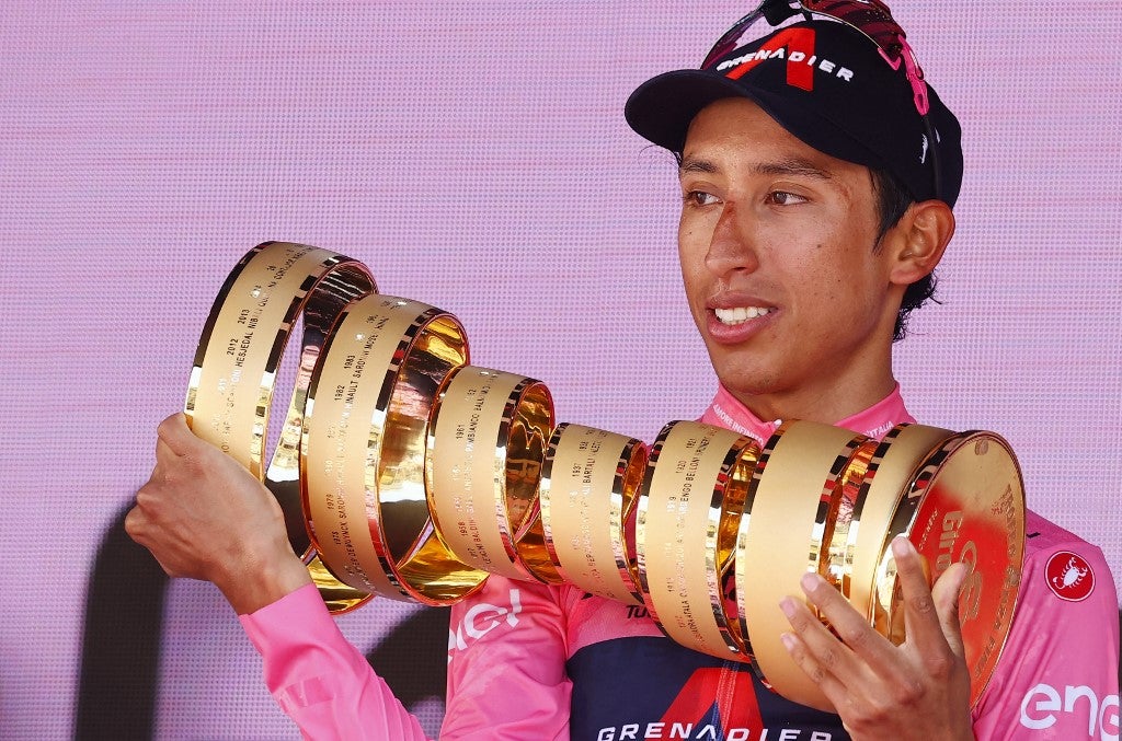 Egan Bernal 2021, campeón de Italia