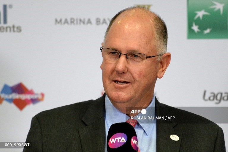 Steve Simon, presidente de la WTA