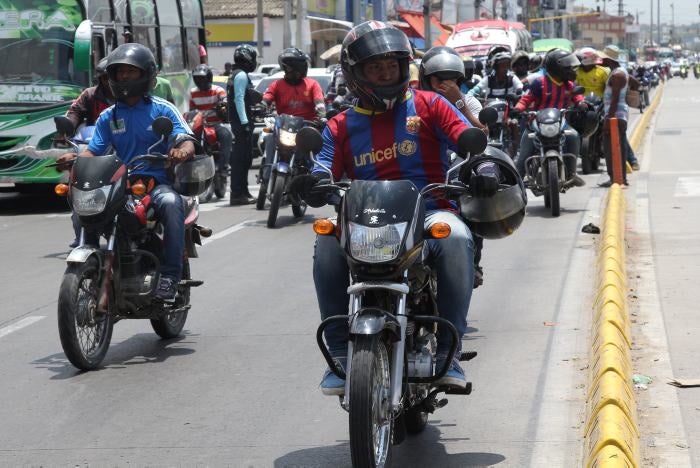 Controles a motocicletas