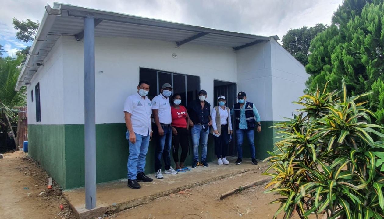 Habitante de El Piñique, corregimiento de Clemencia