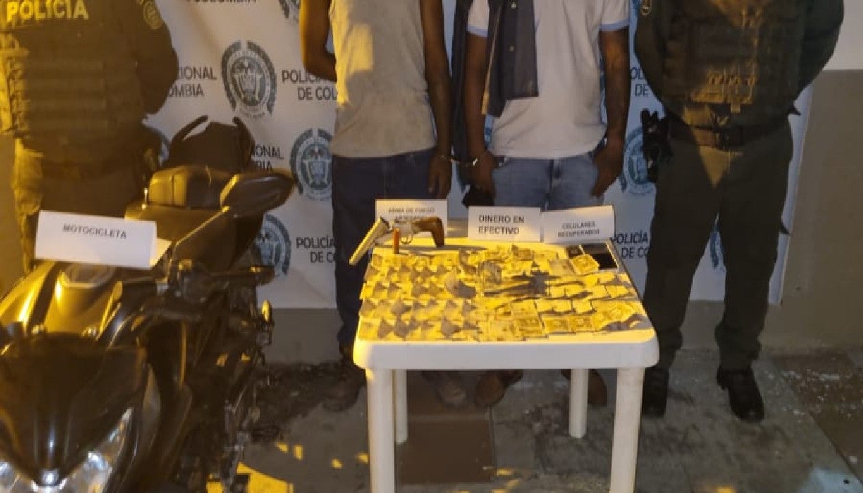 Quedaron en poder de la Fiscalía General de la Nación