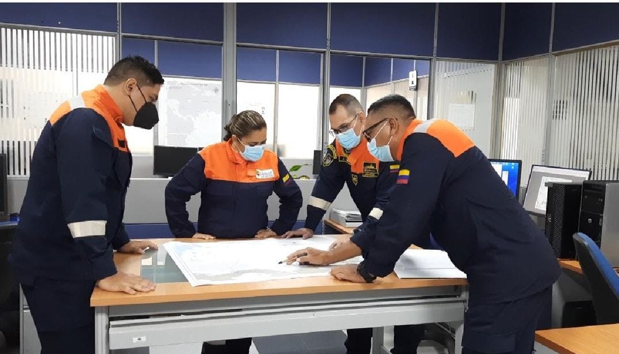 Carta temática de cables submarinos