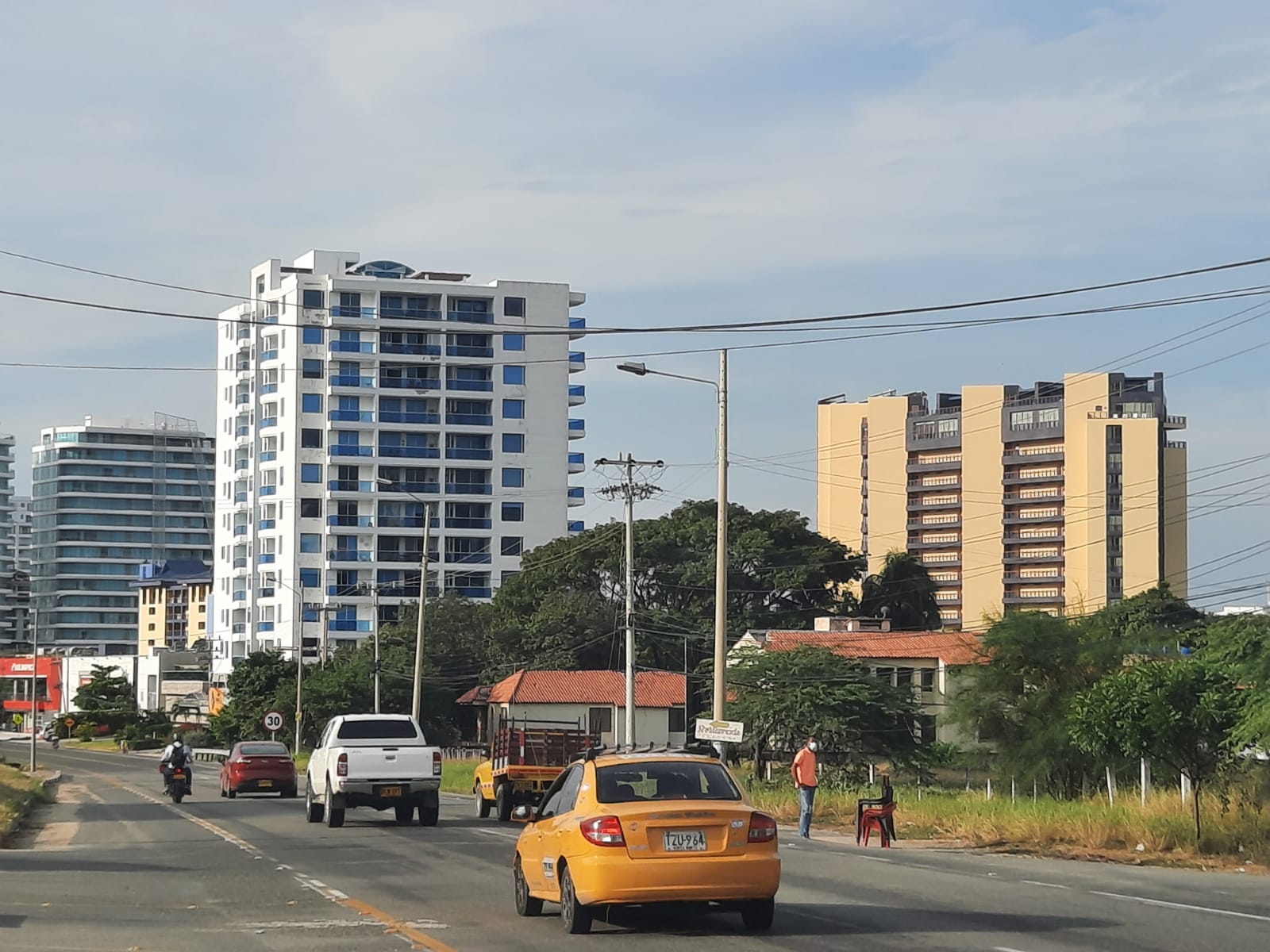 Exclusivo sector donde se presume está la vivienda de Enrique Vives Caballero