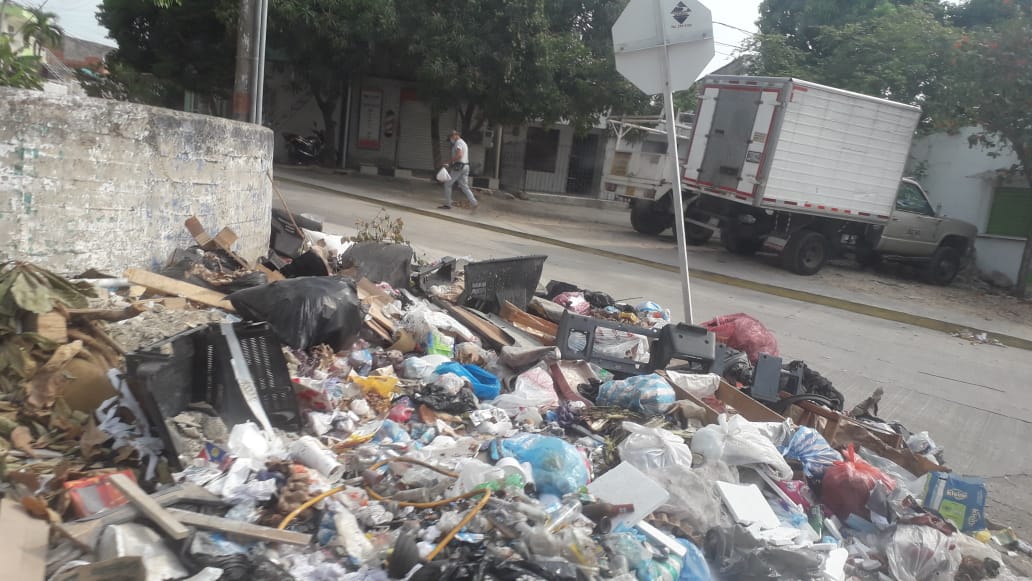 Basuras en Cartagena