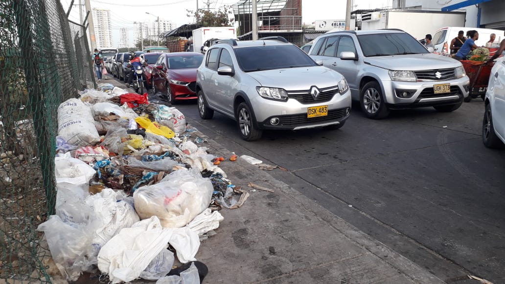 Basuras en Cartagena