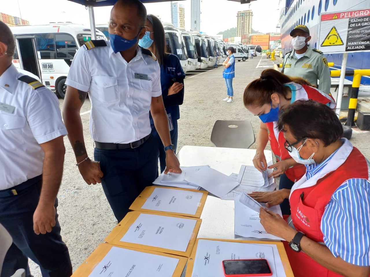 Plan de contingencia de cruceros